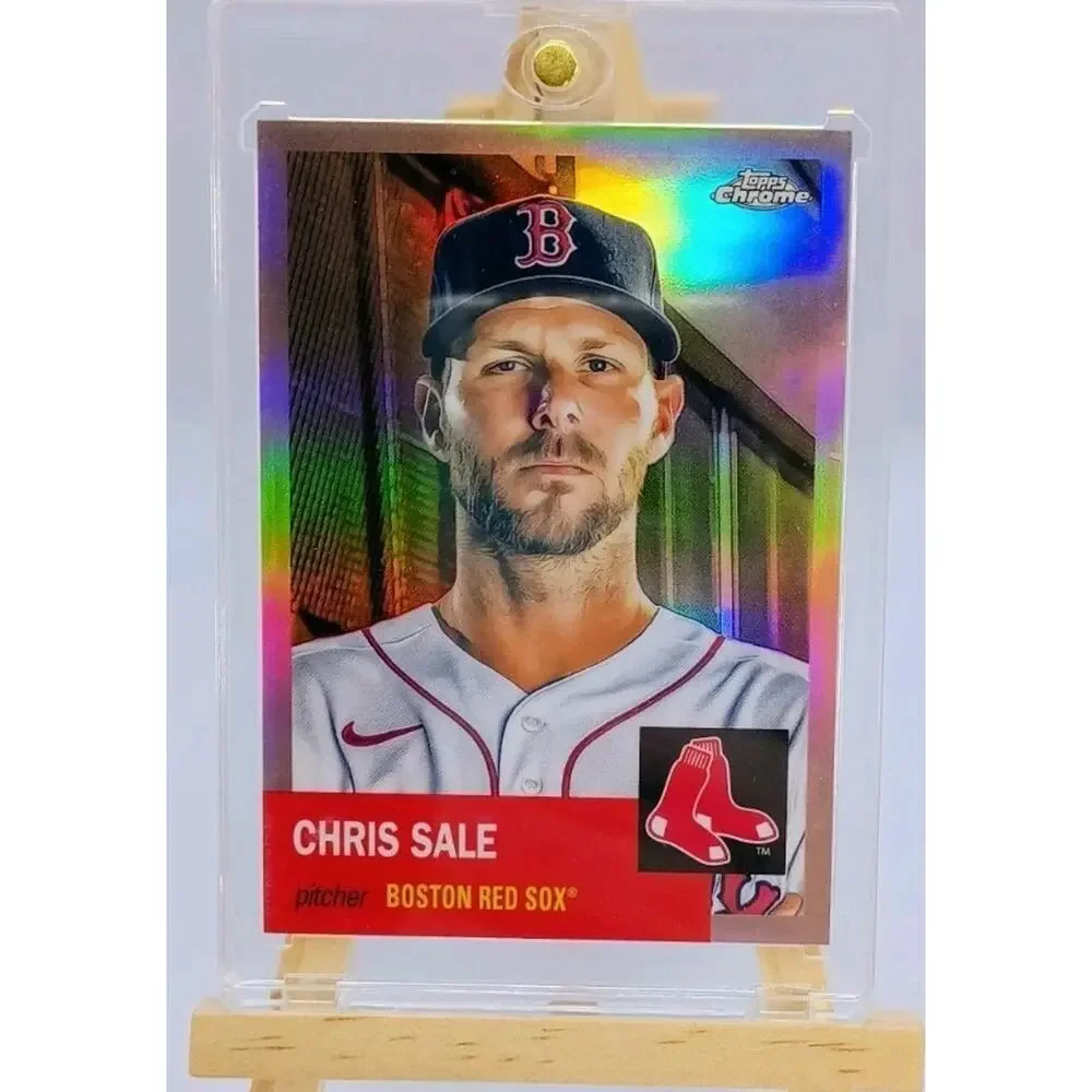 Chris Sale Topps Chrome Rose Gold Refractor #443 2022 SSP 20/75 - Picture 3 of 15